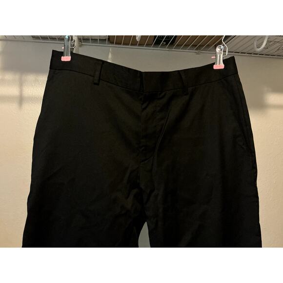 Women's Straight Leg Boss by Hugo Boss Dress Pants US 32R Black - Picture 3 of 5